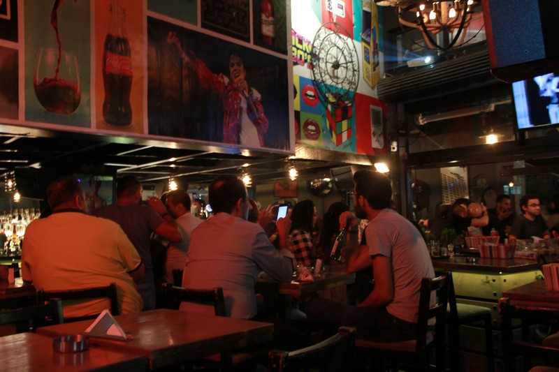Bar 35 on Wednesday night 